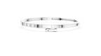 Dominelle Slim Alternating Block Lab Grown Diamond Bangle
