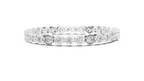 Minimalistisches Solitaire Diamantarmband mit drei Steinen