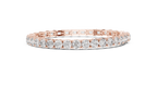 Majestelle Large Round Brilliant Lab Grown Diamond Tennis Bracelet