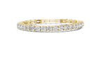 Majestelle Large Round Brilliant Lab Grown Diamond Tennis Bracelet