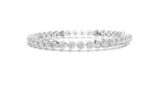 Minimalistisches Solitaire Diamantarmband mit drei Steinen
