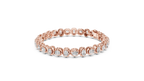 Coussinelle Cushion Cut Lab Grown Diamond Tennis Bracelet