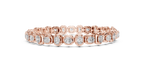 Coussinelle Cushion Cut Lab Grown Diamond Tennis Bracelet