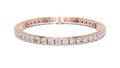 Aceline Round Brilliant Lab Grown Diamond Tennis Bracelet