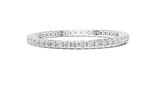 Aceline Round Brilliant Lab Grown Diamond Tennis Bracelet