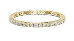 Aceline Round Brilliant Lab Grown Diamond Tennis Bracelet
