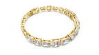 Opulenne East-West Emerald Cut Lab Grown Diamond Tennis Bracelet