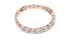 Prismara Large Radiant Cut Lab Grown Diamond Statement Bracelet