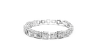 Prismara Large Radiant Cut Lab Grown Diamond Statement Bracelet