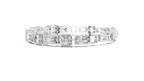 Prismara Large Radiant Cut Lab Grown Diamond Statement Bracelet