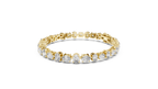 Ellipsa Oval Cut Lab Grown Diamond Tennis Bracelet