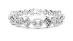 Harlequina Asscher & Emerald Cut Art Deco Lab Grown Diamond Bracelet