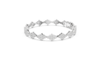 Lozanne Lozenge Cluster Lab Grown Diamond Link Bracelet