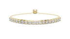 Slidora Adjustable Slider Lab Grown Diamond Tennis Bracelet