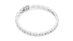 Stepora Emerald Cut Lab Grown Diamond Tennis Bracelet