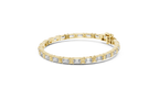 Stepora Emerald Cut Lab Grown Diamond Tennis Bracelet