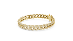 Linkora Cuban Link Pavé Lab Grown Diamond Chain Bracelet
