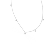 Elowira Delicate Diamond Charm Lab Grown Necklace