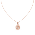 Orbessa Triple Halo Pavé Lab Grown Diamond Pendant Necklace
