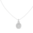 Orbessa Triple Halo Pavé Lab Grown Diamond Pendant Necklace