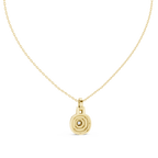 Orbessa Triple Halo Pavé Lab Grown Diamond Pendant Necklace