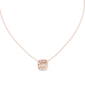 Lunessa Marquise Petal Halo Lab Grown Diamond Pendant Necklace