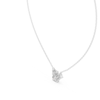 Trinelle Mixed Shape Three Stone Lab Grown Diamond Pendant Necklace