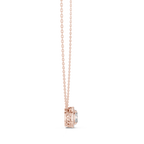 Ovalisse Oval Cut Halo Lab Grown Diamond Pendant Necklace