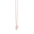 Sorrisa Curved Bar Pavé Lab Grown Diamond Smile Necklace