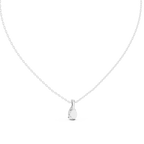Gouttelle Pear Cut Teardrop Lab Grown Diamond Solitaire Pendant
