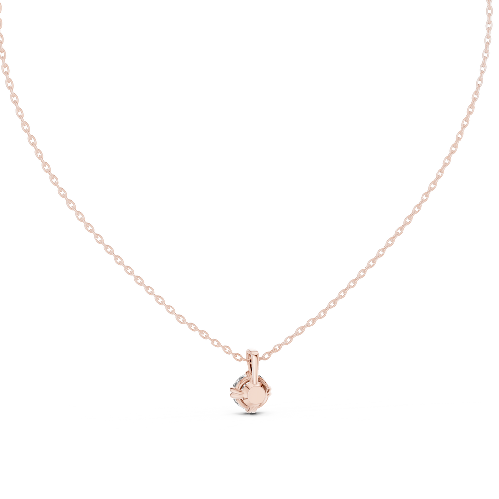 Luxuriöser Teardrop-Diamant-Anhänger mit Halo-Design