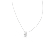 Luxuriöser Teardrop-Diamant-Anhänger mit Halo-Design