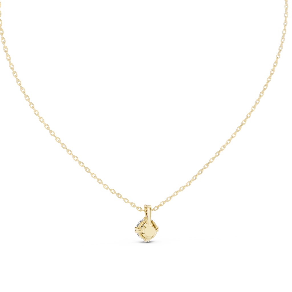 Luxuriöser Teardrop-Diamant-Anhänger mit Halo-Design