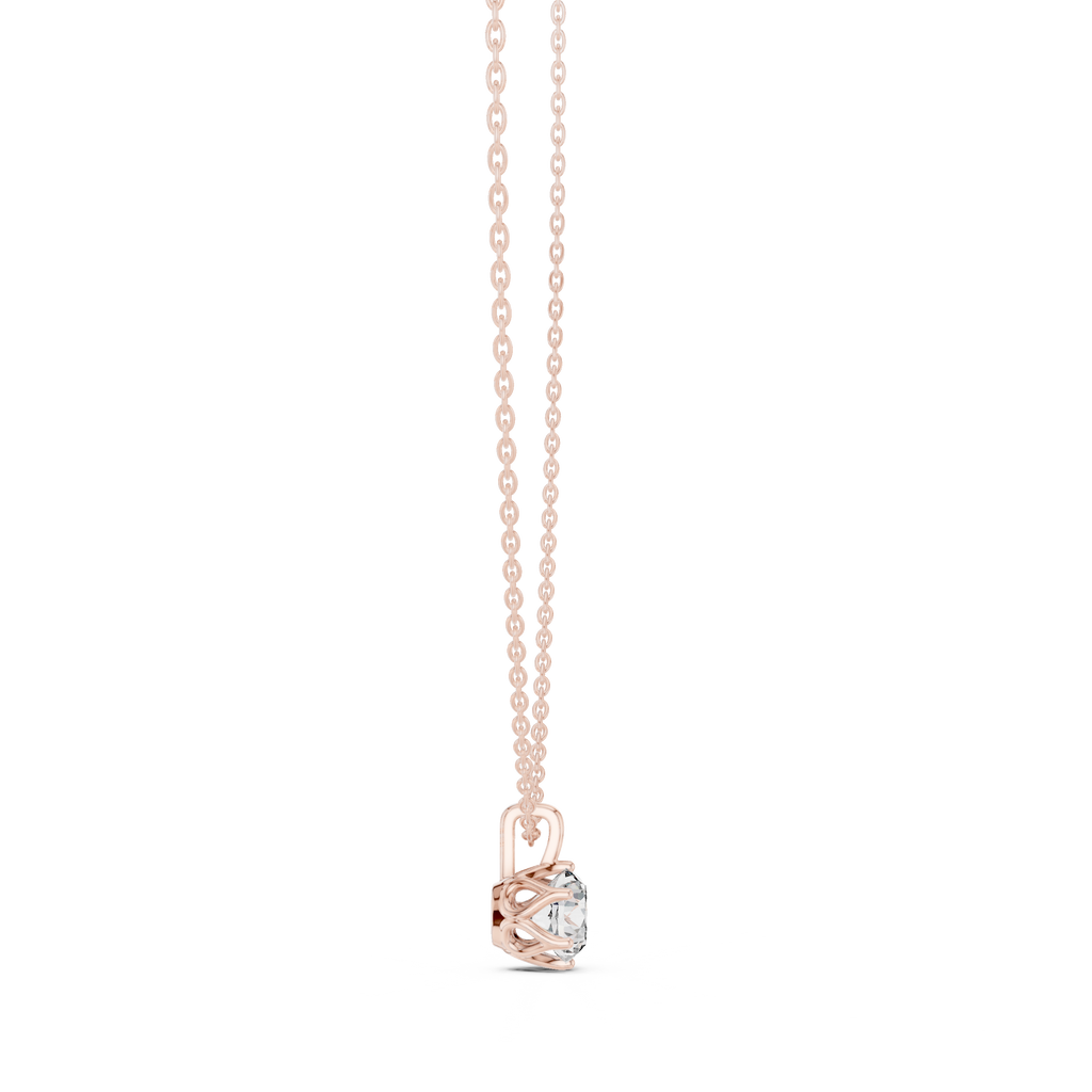 Luxuriöser Teardrop-Diamant-Anhänger mit Halo-Design