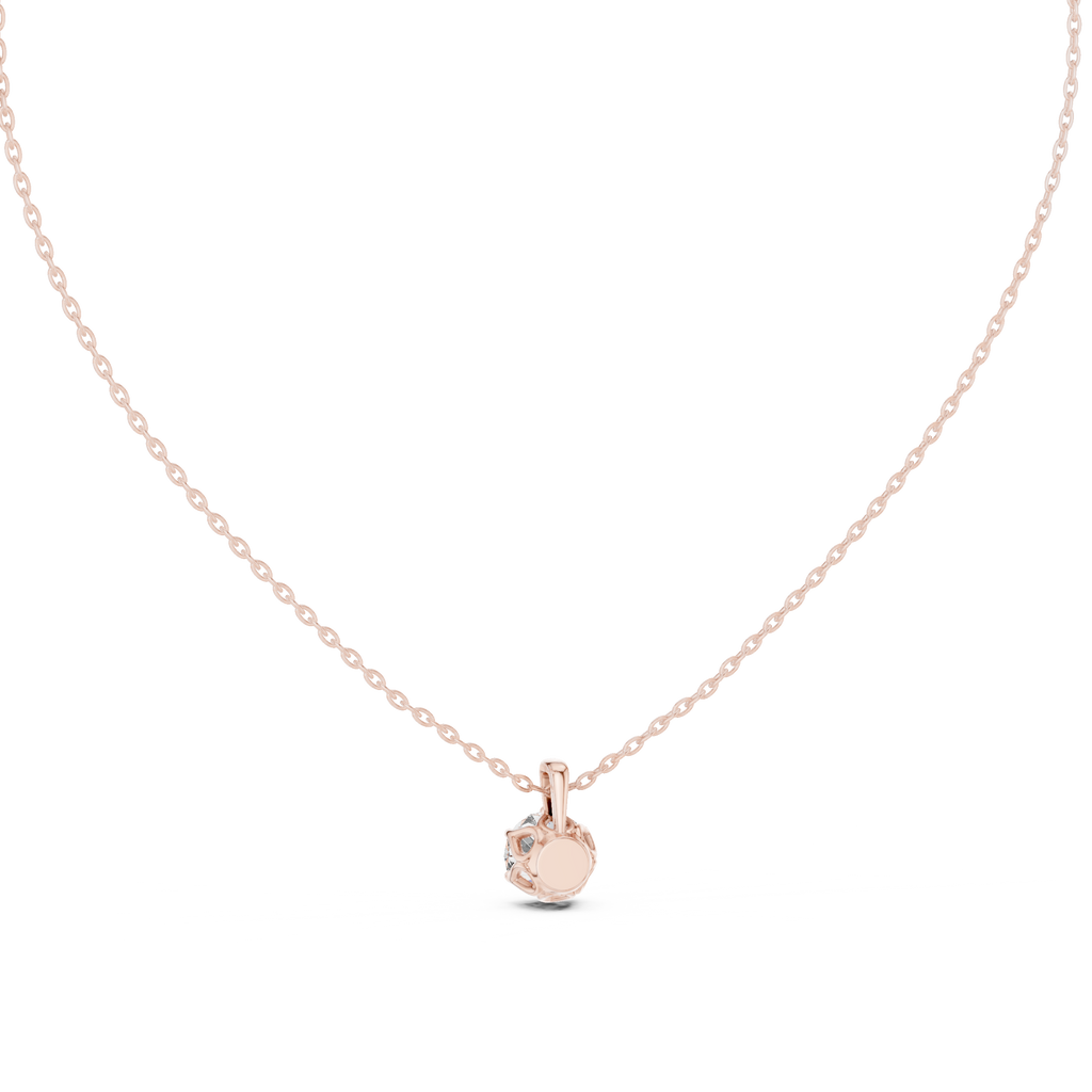Luxuriöser Teardrop-Diamant-Anhänger mit Halo-Design
