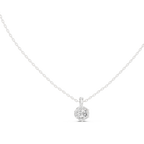Luxuriöser Teardrop-Diamant-Anhänger mit Halo-Design