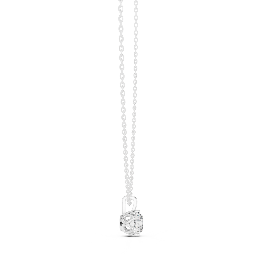 Luxuriöser Teardrop-Diamant-Anhänger mit Halo-Design