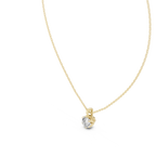 Luxuriöser Teardrop-Diamant-Anhänger mit Halo-Design