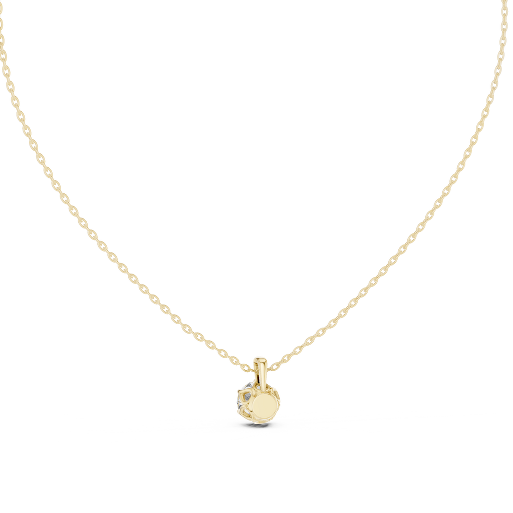 Luxuriöser Teardrop-Diamant-Anhänger mit Halo-Design