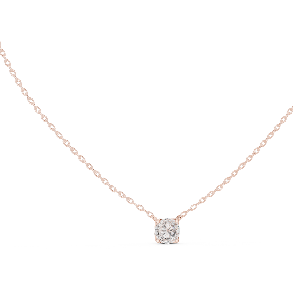 Luxuriöser Teardrop-Diamant-Anhänger mit Halo-Design
