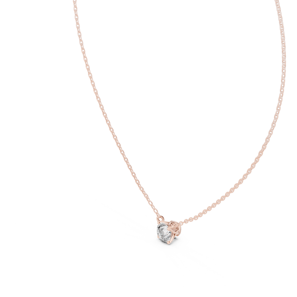 Luxuriöser Teardrop-Diamant-Anhänger mit Halo-Design