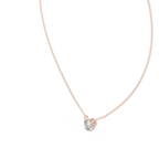 Luxuriöser Teardrop-Diamant-Anhänger mit Halo-Design