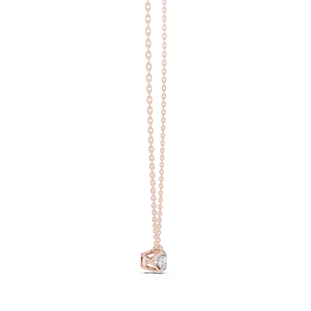 Luxuriöser Teardrop-Diamant-Anhänger mit Halo-Design