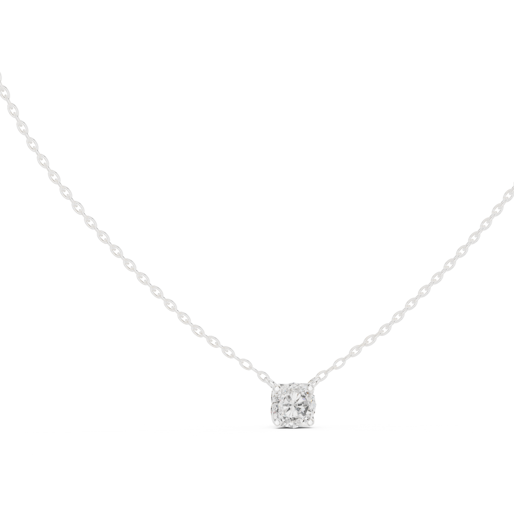 Luxuriöser Teardrop-Diamant-Anhänger mit Halo-Design