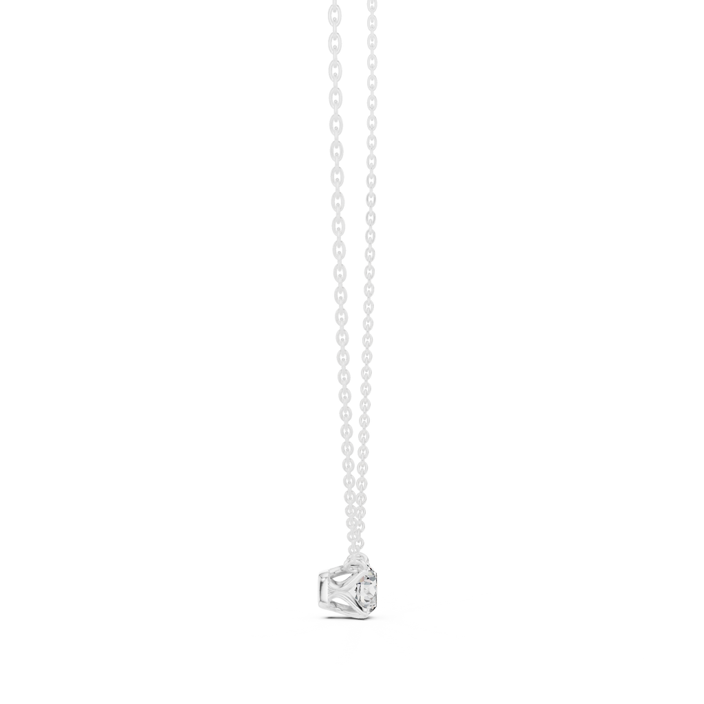 Luxuriöser Teardrop-Diamant-Anhänger mit Halo-Design