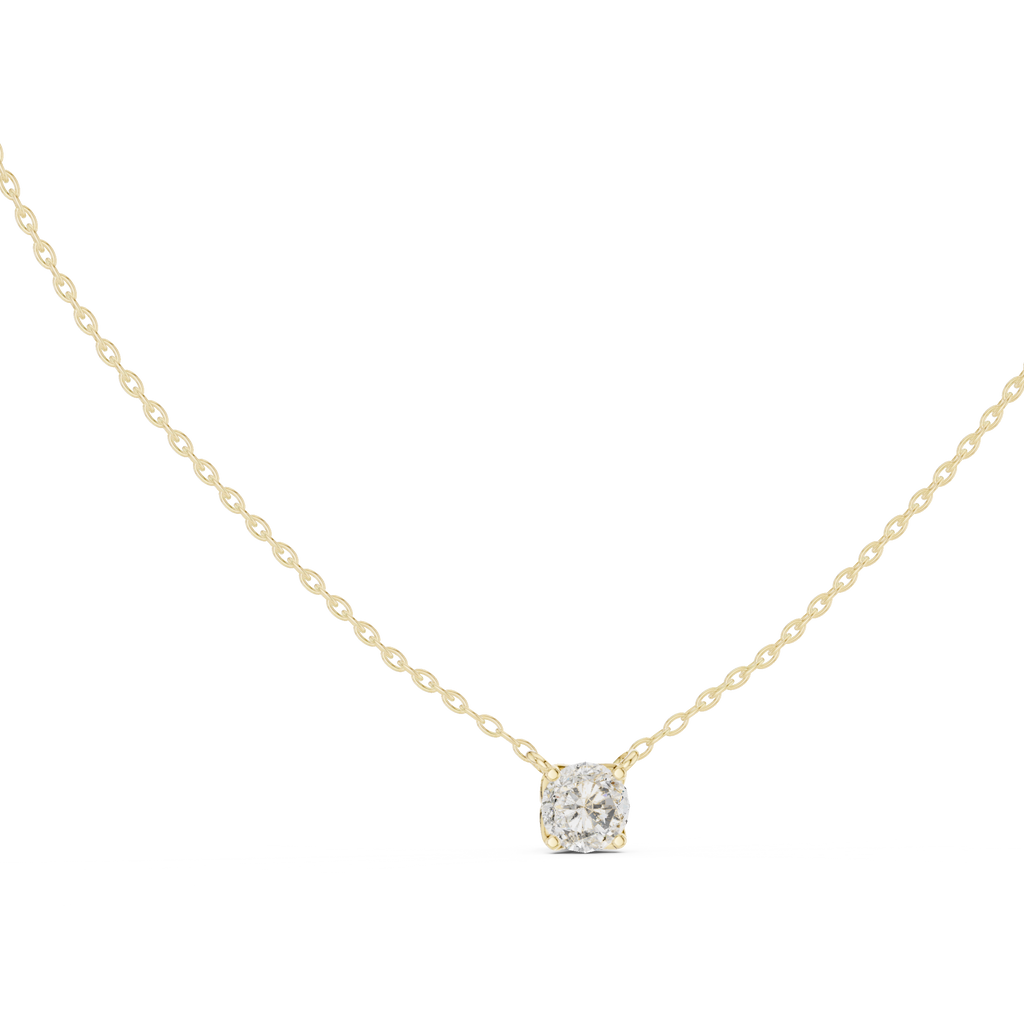 Luxuriöser Teardrop-Diamant-Anhänger mit Halo-Design