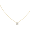 Luxuriöser Teardrop-Diamant-Anhänger mit Halo-Design