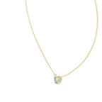 Luxuriöser Teardrop-Diamant-Anhänger mit Halo-Design