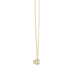 Luxuriöser Teardrop-Diamant-Anhänger mit Halo-Design