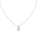 Vellora Petal Prong Oval Cut Lab Grown Diamond Solitaire Pendant